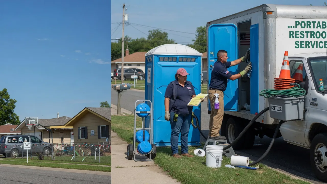 Portable Toilet Rental in Mesquite, TX near me